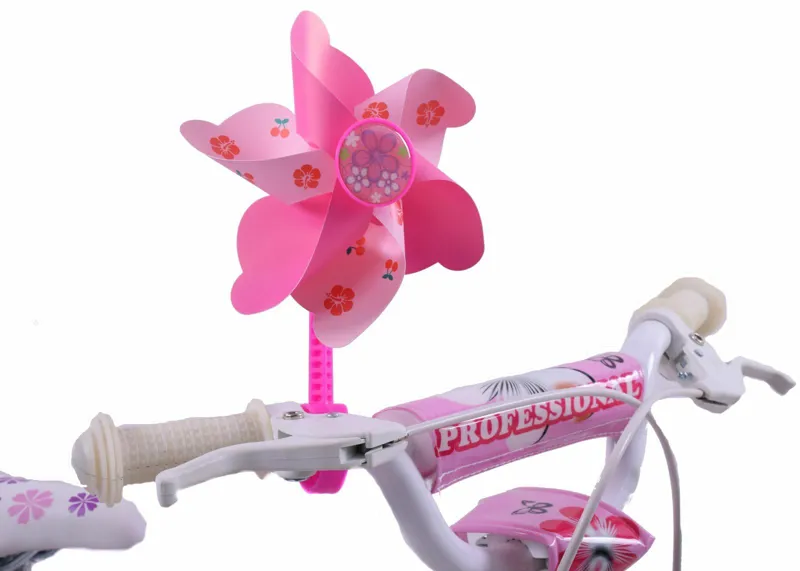 Spinning Windmill Pink Handlebar Decoration-2